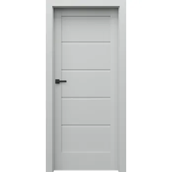 Interiérové dveře Porta Doors Interiérové dveře Verte Home G0 Dekor: šedá, Šířka - orientace: 80 cm - levé