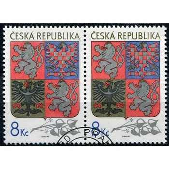 Poštovní známka (1993) č. 10 - O - sp - Česká republika - Velký znak