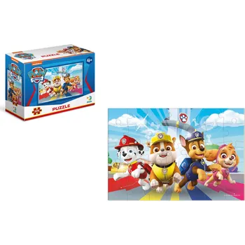 DODO Minipuzzle Tlapková patrola/ Paw Patrol 35 dílků v krabičce 9x6,5x3cm