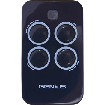 Dálkový ovladač vrat Dálkový ovládač Genius ECHO TX4 RC 433, 4-kanálový ovladač pro pohony Genius