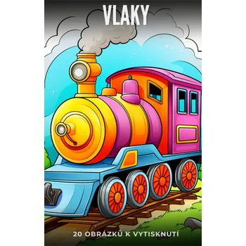 omalovánky DickObraz Lokomotiva - Omalovánky s vlaky pro děti
