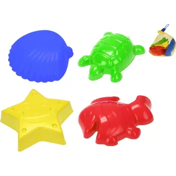 Hra na zahradu Formičky na písek 10-11cm 4ks v síťce