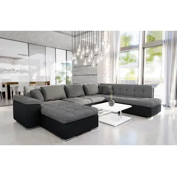 Sedací souprava Rohová sedací souprava s funkcí spaní Tony Sale, Potah: ekokůže Soft 011 + Lux 05 + Lux 06, Strana: Levá MIRJAN 5902928814033