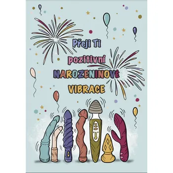 Narozeninové přání 'Pozitivní Vibrace'