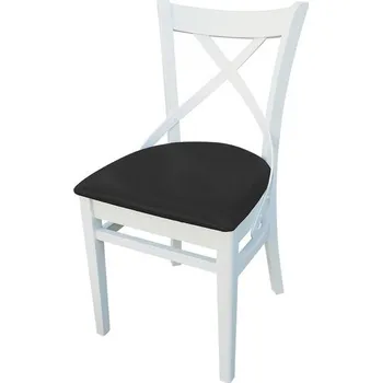 Jídelní židle Židle JK66, Barva dřeva: ořech, Potah: ekokůže Soft 011 MIRJAN 5902928662924