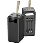 Vysokokapacitní powerbanka 40000 mAh - černá