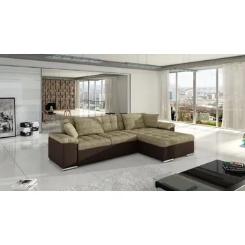 Sedací souprava Rohová sedací souprava Dino, Potah: ekokůže Soft 066 + Lawa 02, Strana: pravá MIRJAN 5902928011807