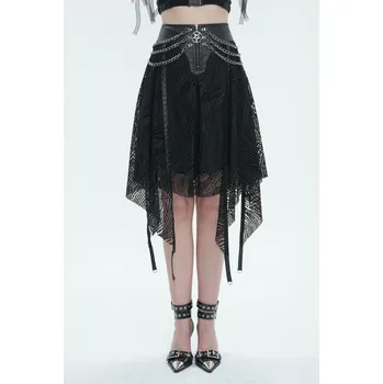Dámská sukně sukně dámská DEVIL FASHION - Punk Irregular - L