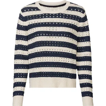 Dámský svetr esmara® Dámský svetr (M(40/42), navy modrá / pruhovaná)