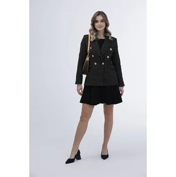 Dámské sako Zlatoknoflíkové sako Ann Gissy, odstíny hnědé L (40) i392_21953-49