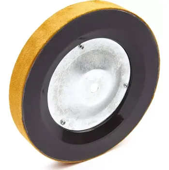 Lešticí kotouč Náhradní kožený obtahovací / leštící kotouč, rozměry 200 x 30 x 12 mm (TrueTech)