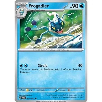 Karetní hra Pokémon TCG Frogadier 057/197