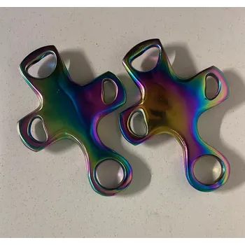 Udidlo pro koně Hackamore ramena Short duhové