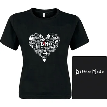 dámské triko Depeche Mode - Hearth