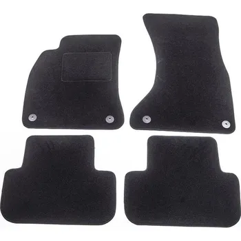 autokoberec ACI textilní koberce pro AUDI A4 07-12 černé (sada 4 ks)