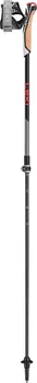 Nordic walkingová hůl LEKI Instructor Lite Anthracite/Silver/Red 100-125 cm