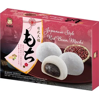 Rýžové koláčky Mochi s červenými fazolemi 210 g - Szu Shen Po