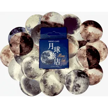 samolepka Sada 46 samolepek - Barevný Měsíc