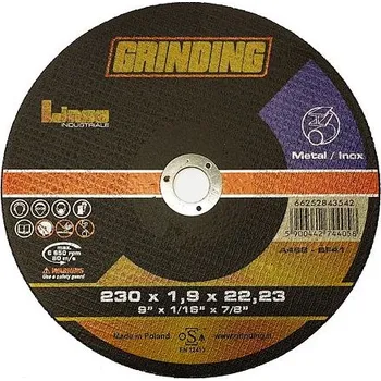Řezný kotouč GRINDING 230*1,9mm Linea industry řezný kotouč 88.LI-230-1.9R