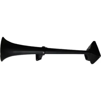 Houkačka Kulatá vzduchová houkačka - Fanfára Hadley 22" / 56cm- Černá (Černá lakovaná)