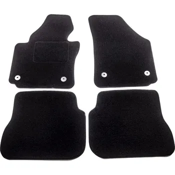 autokoberec ACI textilní koberce pro VW CADDY 04-10 černé (pro kulaté příchytky) sada 4 ks