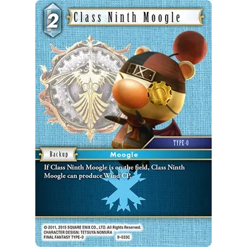 Karetní hra Class Ninth Moogle 9-033C - Opus IX Typ karty: Standard