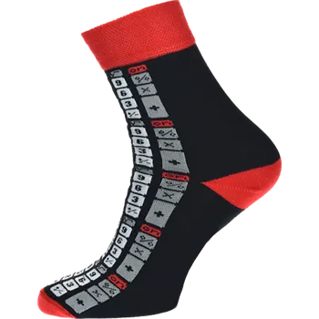 Pánské ponožky Ponožky - Kalkulačka - velikost 39-42 (Velikost 39-42)