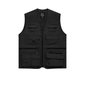Pánská vesta Vintage Industries Rybářská vesta Legend, černá
