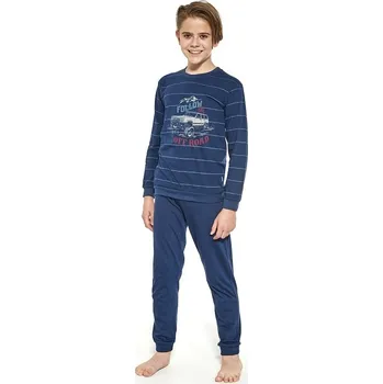 Chlapecké pyžamo Cornette dlouhý rukáv 478 Velikost_deti: 98/104, Vzor: 4780124