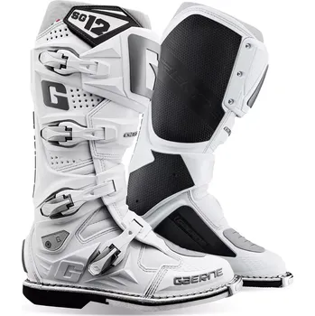 Moto obuv Motokrosové boty Gaerne SG 12 BÍLÉ (Motokrosová obuv SG12)