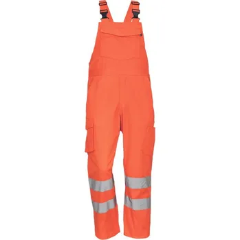 montérky CERVA GANDIA HV kalhoty s laclem reflexní oranžová 62
