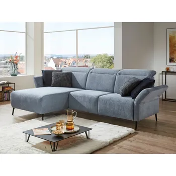 Sedací souprava Rohová sedací souprava s motorovou TV funkcí CORIBA Levý roh