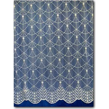 Vitrážková záclona Pavučinka Výška 90cm