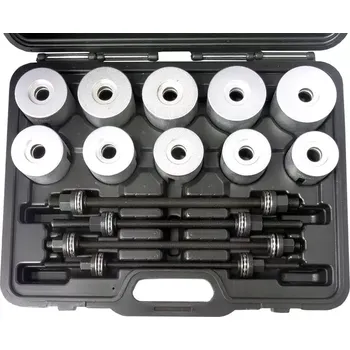 Silentblok motoru Sada na montáž a demontáž ložisek a silentbloků, 24 dílů, Welzh (Welzh Werkzeug)