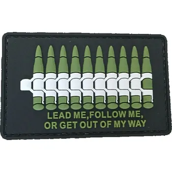 Nášivka WARAGOD Lead me PVC nášivka