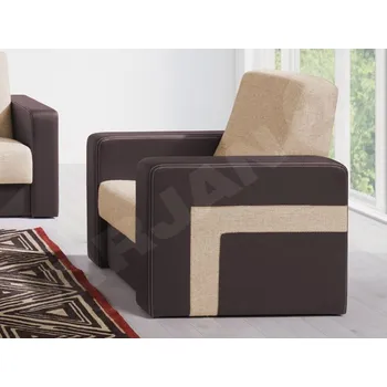 Křeslo Čalouněné křeslo Alaska, Potah: ekokůze Soft 066 + Lawa 01 MIRJAN 5902928045437