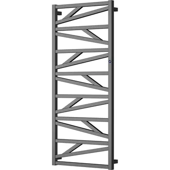 Radiátor HOPA Koupelnový radiátor TRICK antracit + Barva radiátoru - Antracit, Rozměr radiátoru - 530 × 1517 mm, výkon 704 W, Typ připojení - Klasické (na rozteč), RADTRK501516