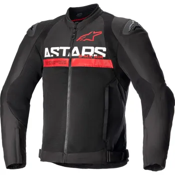 Moto bunda Bunda SMX AIR, ALPINESTARS (černá/červená fluo) 2026 (Velikost: L)