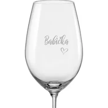 Sklenice Svatební sklenička Babička, 1 ks