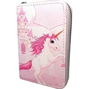 Dětská peněženka jednorožec - růžová
