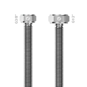 Merabell Aqua Classic Připojovací hadice, vnitřní G3/8" × vnitřní G1/2", 35 cm M0069