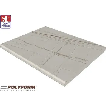 Kuchyňská pracovní deska Kuchyňská pracovní deska na míru MRAMOR BÍLÝ 3,8x60 cm, délka 50-405 cm