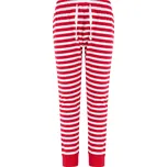 Sf Dětské pyžamové kalhoty SM085 Red-Navy Check-White Stripes 13 years