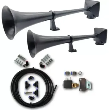 Houkačka Sestava vzduchových houkaček- Fanfáry Hadley černé 48 a 56cm