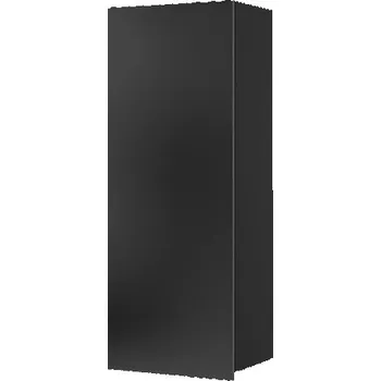 Závěsná skříňka Bralani BR11, Barva: černá / černá lesk MIRJAN 5902928211498