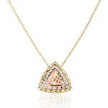 Zlatnictví Helios Zlatý náhrdelník 3 color