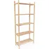 regál Rojaplast 1383 regál dřevěný 75 x 40 x 170 cm 5 polic
