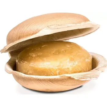 Mýdlo Holy Lama mýdlo Kurkuma v palmovém listu 100 g