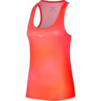 Dámské tričko Dámské sportovní tílko Mizuno Impulse Core Graphic Tank / Nasturtium Velikost: L