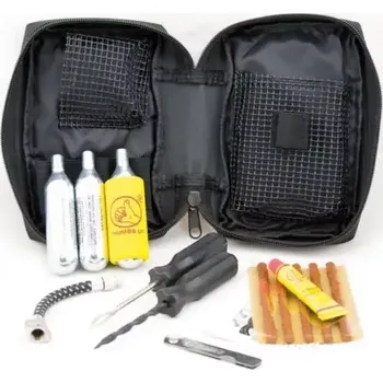 Sada na opravu pneumatiky Lepící sada na opravu bezdušových pneumatik motocyklu - velká (Opravná lepící sada na pneumatiky)